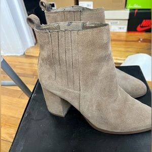 Saks Fifth Avenue suede booties